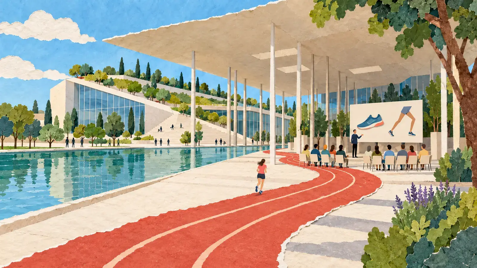 “All about the marathon” seminar day at the Stavros Niarchos Foundation Cultural Center