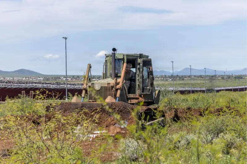JTF-SB Marines Clear Border Vegetation to Support Border Patrol in Naco, Arizona (July 28, 2026)
