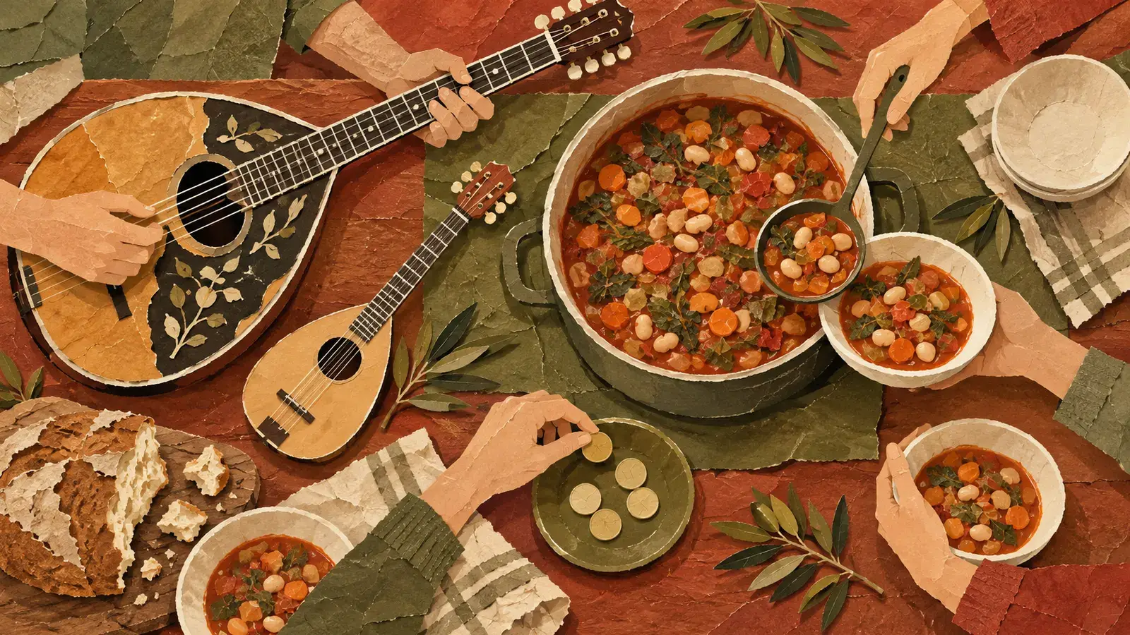 Rebetiko fundraiser for the Comradely Solidarity Kitchen in Thessaloniki
