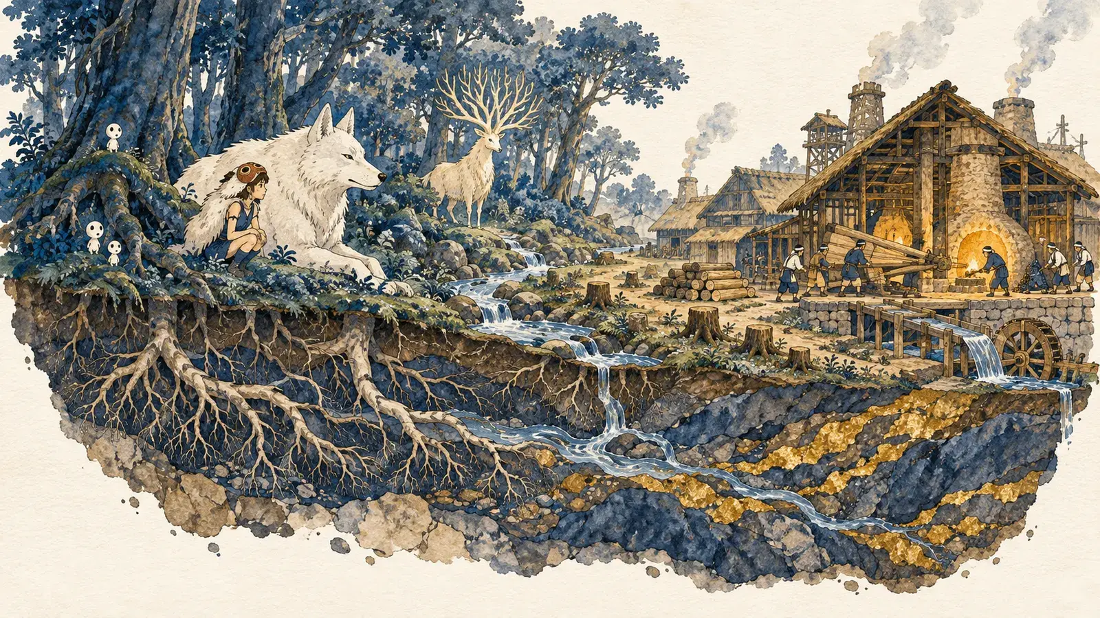 «Princess Mononoke»: Η ταινία του Χαγιάο Μιγιαζάκι για τον άνθρωπο και τη φύση