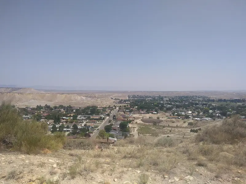Overlooking Price, Utah from Wood Hill 20210805